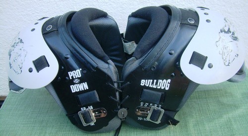 Pro down bulldog football - down,