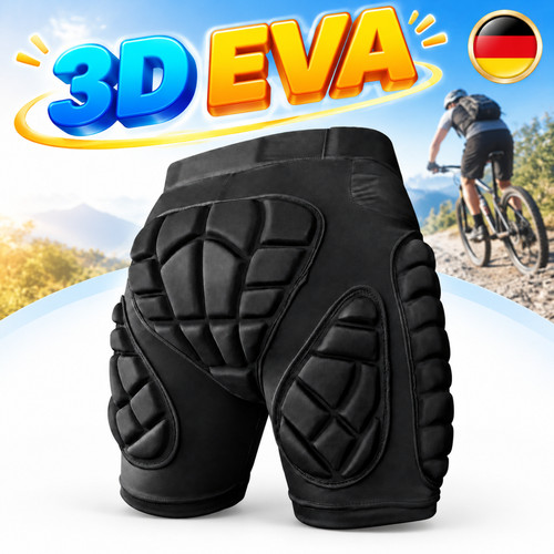 Gepolsterte shorts 3d - gepolsterte, shorts,